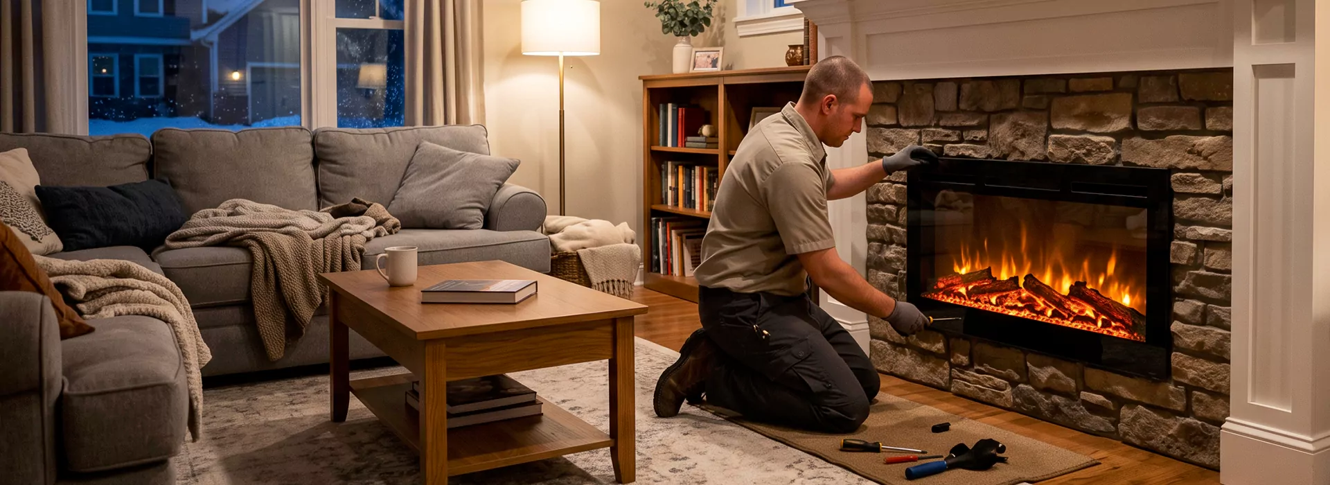 Electric Fireplace Installation East Brunswick in East Brunswick