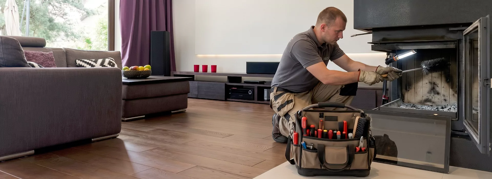 Fireplace Restoration in East Brunswick