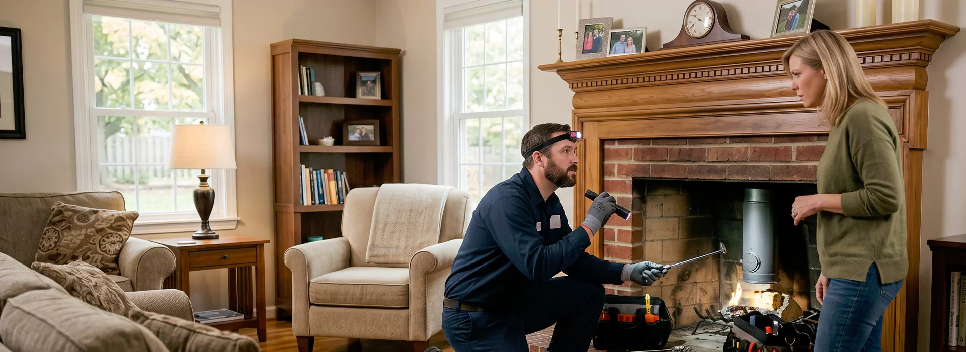 Fireplace Safety Inspection East Brunswick, NJ