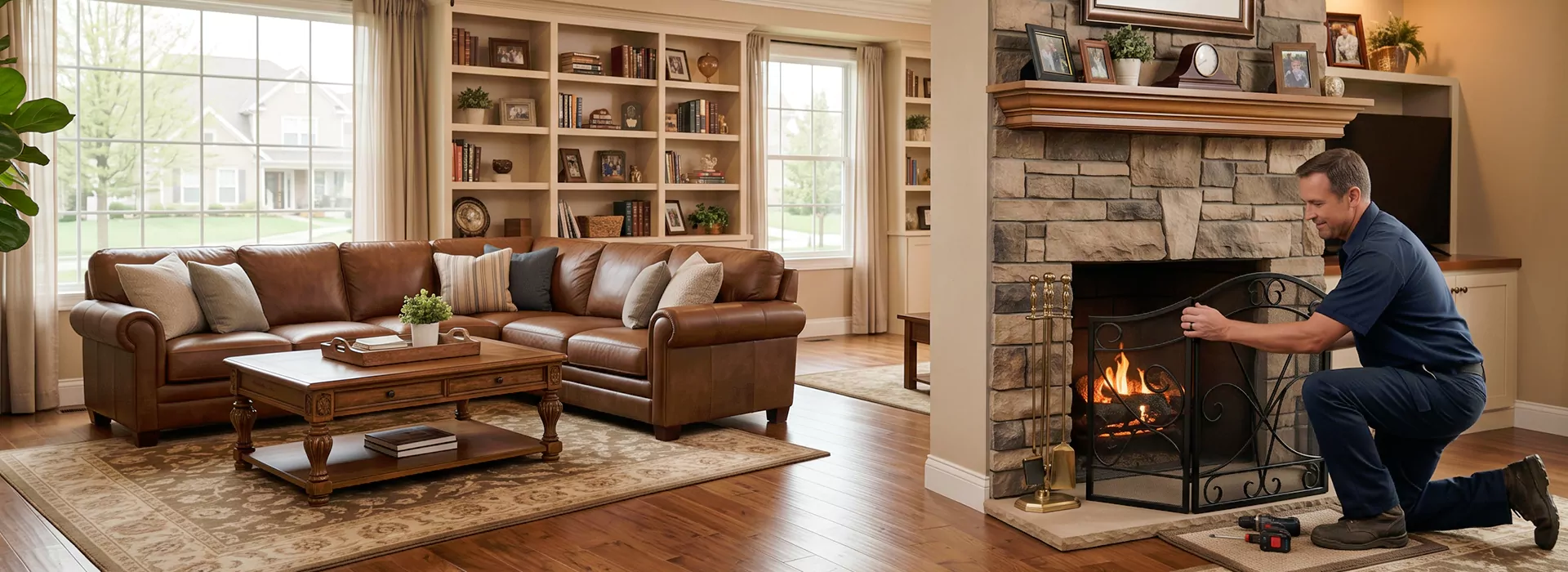 Fireplace Screen Installation East Brunswick, NJ