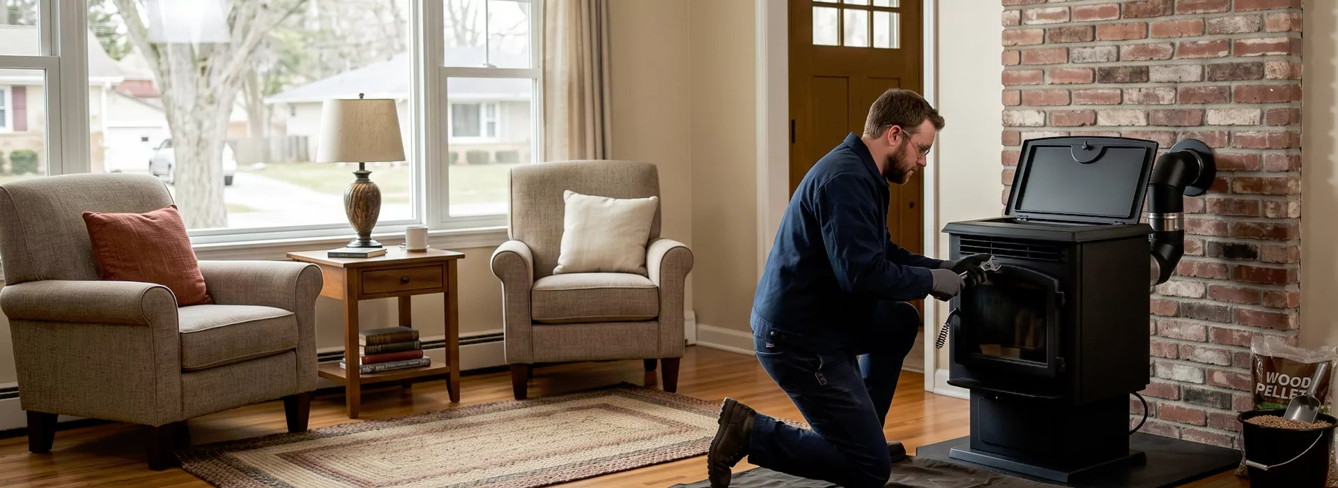 Pellet Fireplace Installation East Brunswick, NJ