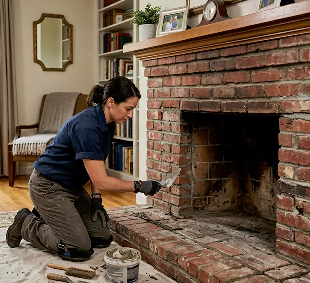 Certified Brick Fireplace Repair Company: Your Local Fireplace Masonry Repair Team in East Brunswick, NJ