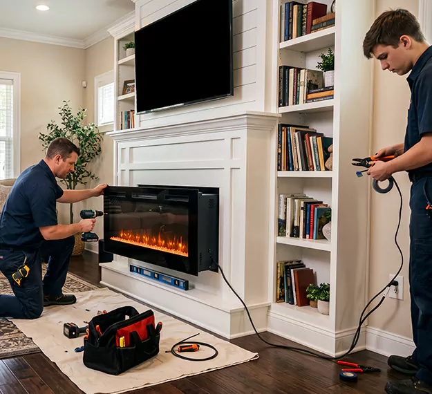 Certified Electric Fireplace Installation Company: Your Local Electric Fireplace Contractors in East Brunswick, NJ!