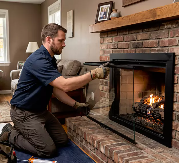 Certified Fireplace Glass Installation Company: Your Local Fireplace Glass Door Installer in East Brunswick, NJ