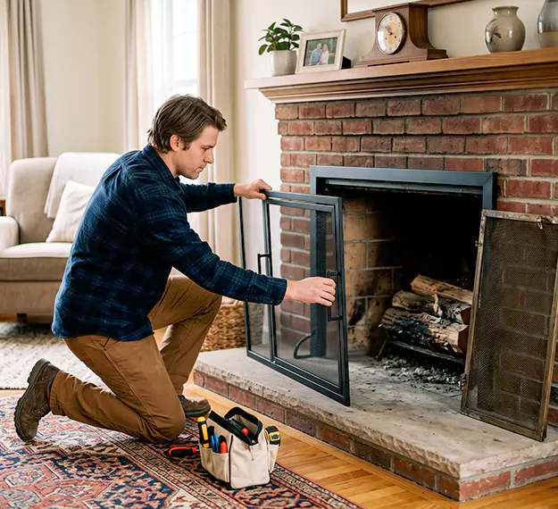 Certified Fireplace Screen Replacement Company: Your Local Fireplace Cover Replacement Team in East Brunswick, NJ