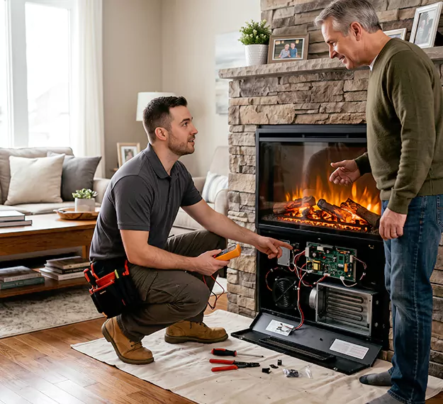 Why East Brunswick Homeowners Choose Our Electric Fireplace Repair Team?