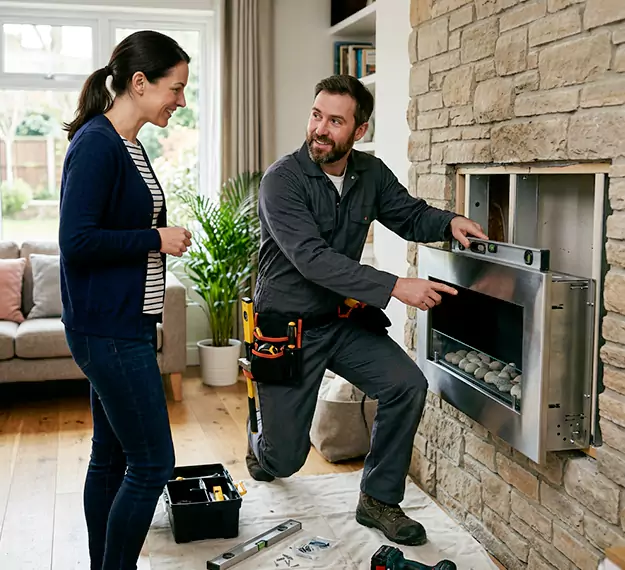 Why East Brunswick Homeowners Choose Our Ethanol Fireplace Installation Team?