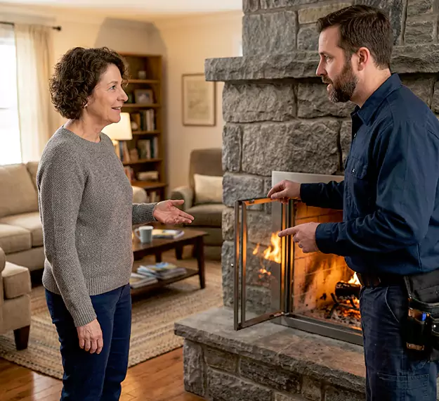 Why Homeowners Choose Our Fireplace Door Installation Team in East Brunswick, NJ?