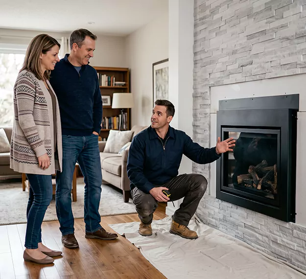 Why East Brunswick Homeowners Choose Our Fireplace Insert Installation Team?