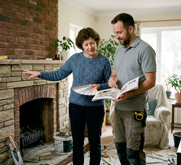 Why East Brunswick Homeowners Choose Our Fireplace Makeover Team?