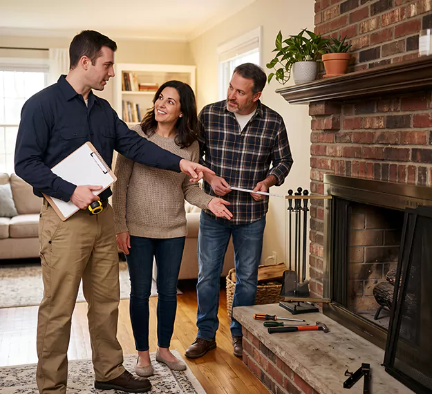 Why East Brunswick Homeowners Choose Our Fireplace Screen Installation Team?