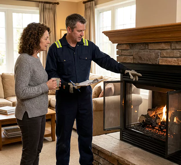 Why East Brunswick Homeowners Choose Our Gas Fireplace Embers Team?