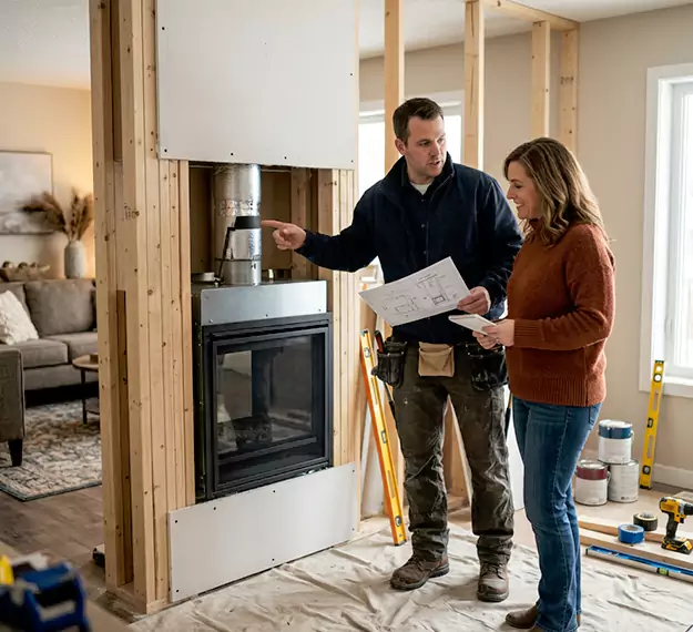 Why East Brunswick Homeowners Choose Our Prefab Fireplace Installation Team?