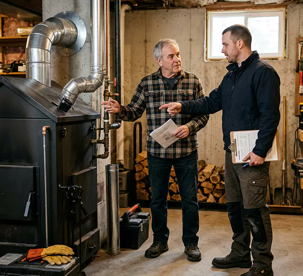 Why East Brunswick Homeowners Choose Our Wood Furnace Installation Team?