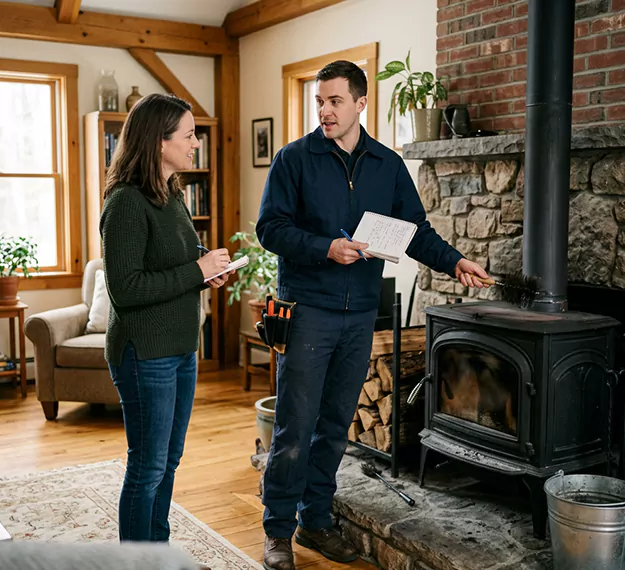 Why East Brunswick Homeowners Choose Our Wood Stove Cleaning Team?