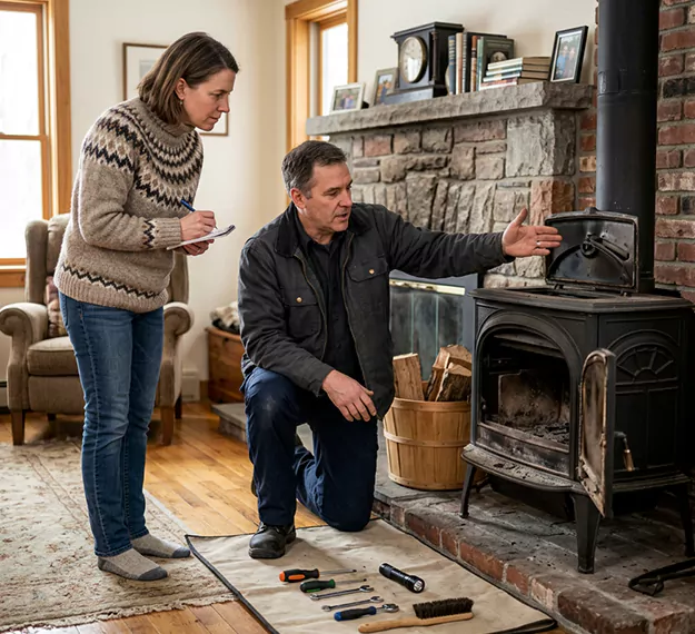 Why East Brunswick Homeowners Choose Our Wood Stove Repair Team?