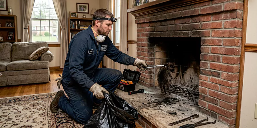 Dead Animal in Fireplace Removal East Brunswick