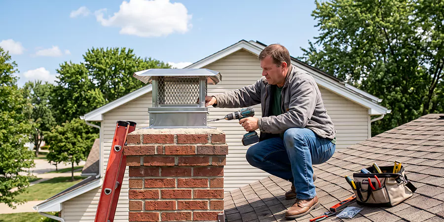 Chimney Top Cover Installation East Brunswick