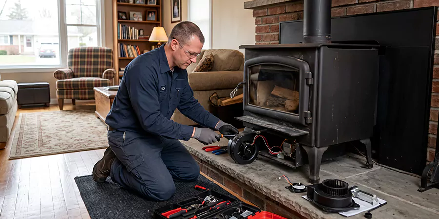 Wood Stove and Gas Fireplace Fan Repair East Brunswick