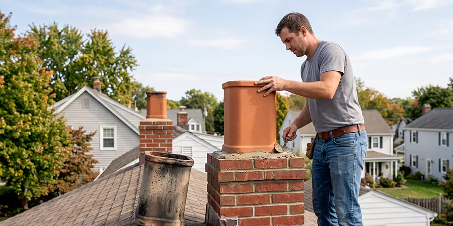 Matching Chimney Pot Replacement East Brunswick