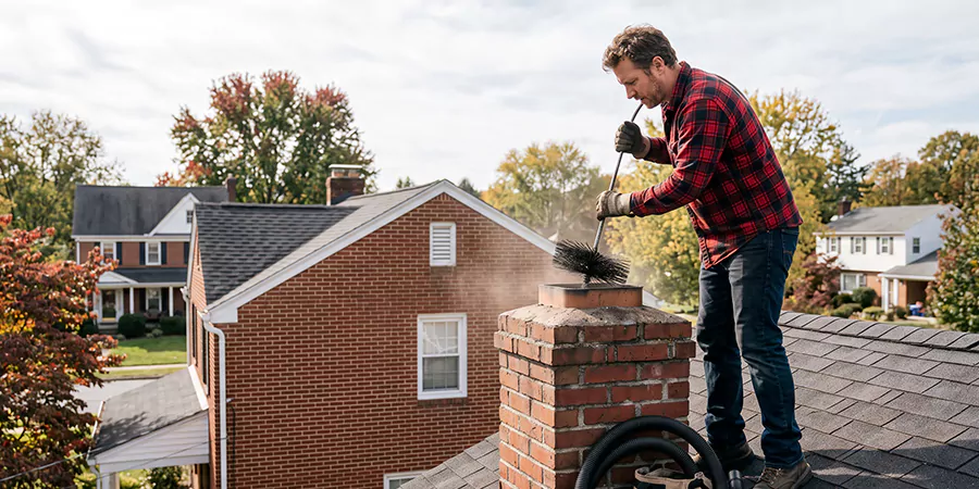 6 Inch Chimney Sweep East Brunswick