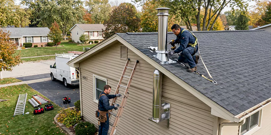 Installing a Pellet Stove in a Corner or Mobile Home East Brunswick