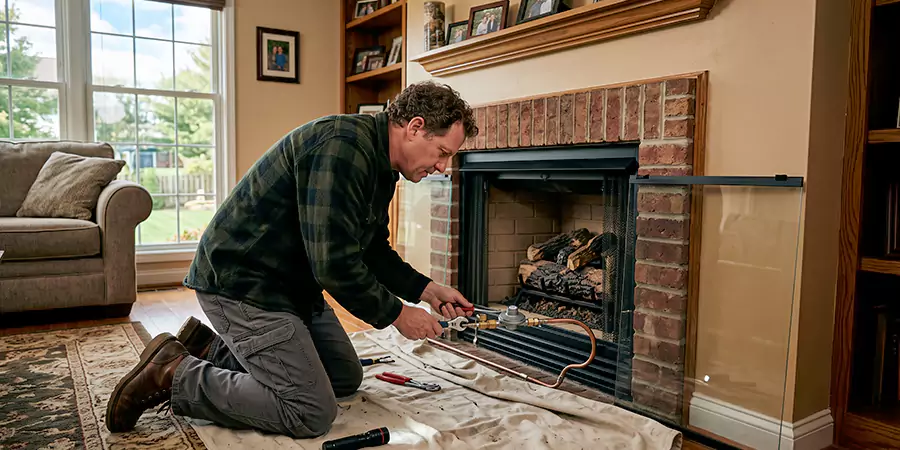 Propane Fireplace Regulator and Gas Line Repair East Brunswick