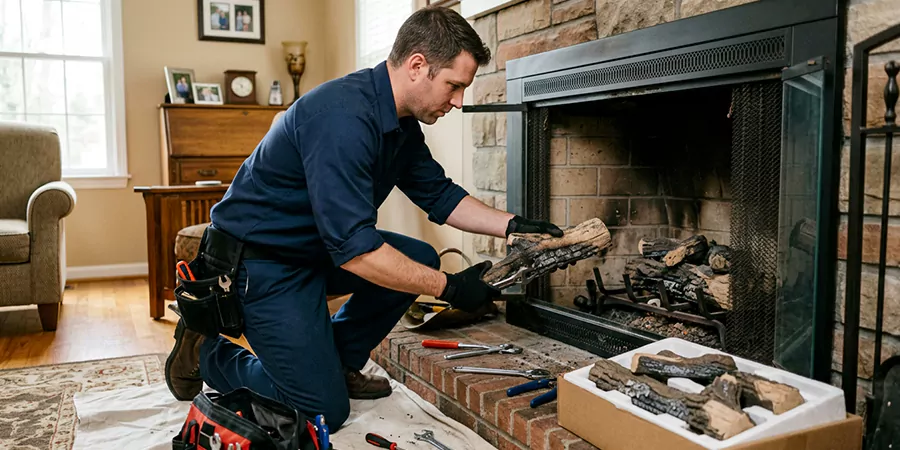 Ventless Gas Log Replacement East Brunswick